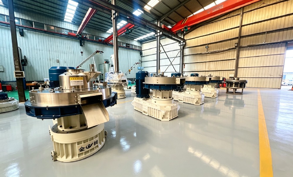 颗粒机装配车间